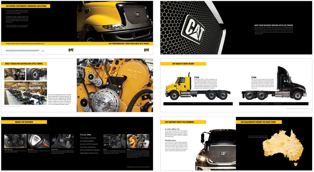 CAT Truck Introduction Brochure