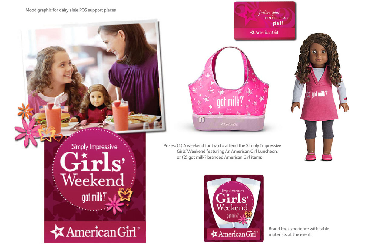 MilkPEP Simply Impressive American Girl Prize Pack